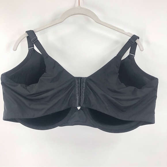 Torrid 44F T-shirt Lightly lined smooth 360° Back smoothing bra black 0873 - Picture 5 of 10